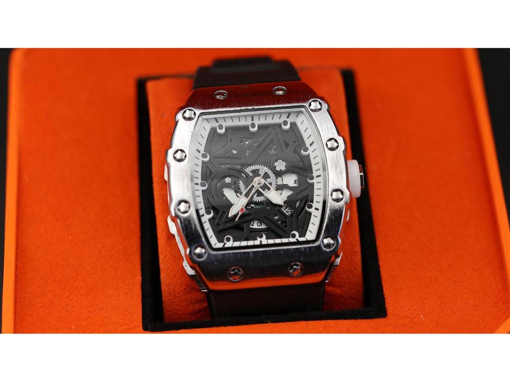 ZIDO Men's Luminous Star Barrel Watch - Trendy, Waterproof, Bold Design