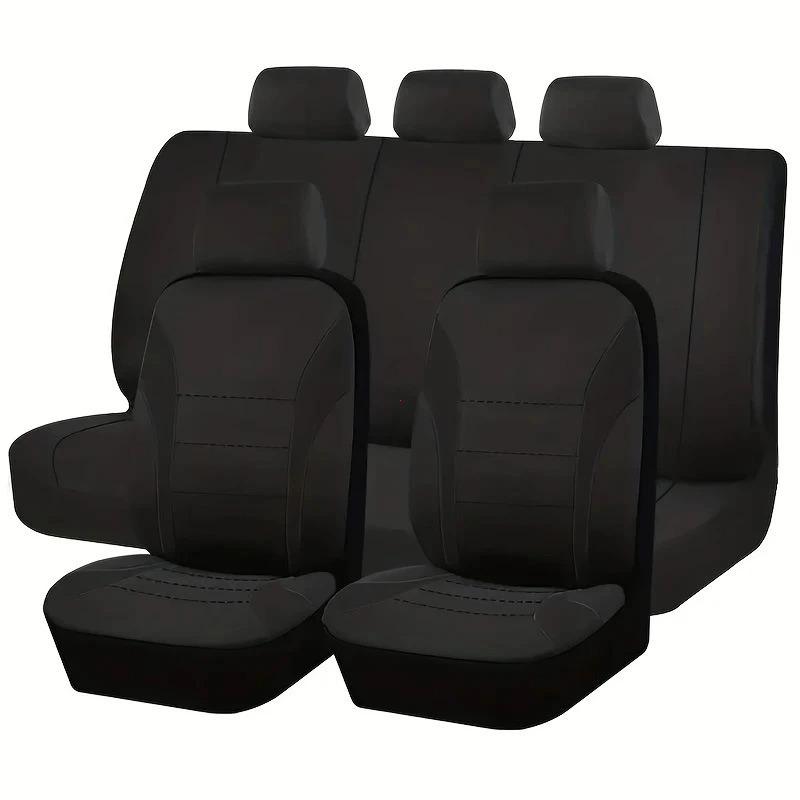 Universal Waist Line Design Cushion AUTO Universal Size Fit for Car Suv Truck Van Accessories Interior Seat Covers Full Set