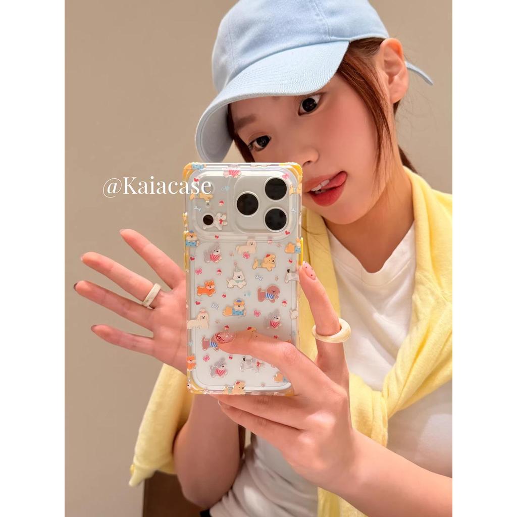 Cute Cartoon Dog Phone Case for iPhone 7 Pro Max & iPhone 6 Pro