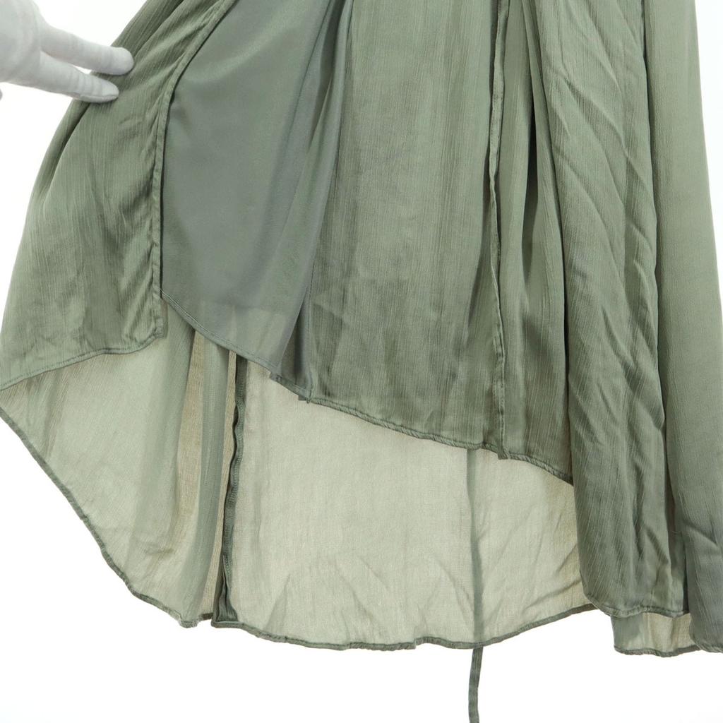 Beauty products FRAY I.D Short sleeve Satin asymmetric hem Long dress Women Used