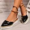 Fashion Women's New Retro Wind Slippers Versatile Heel High Fashion Casual Sandals