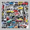 51-Piece SUV Off-road Graffiti Cartoon Stickers for Suitcases, Laptops, and Scooters