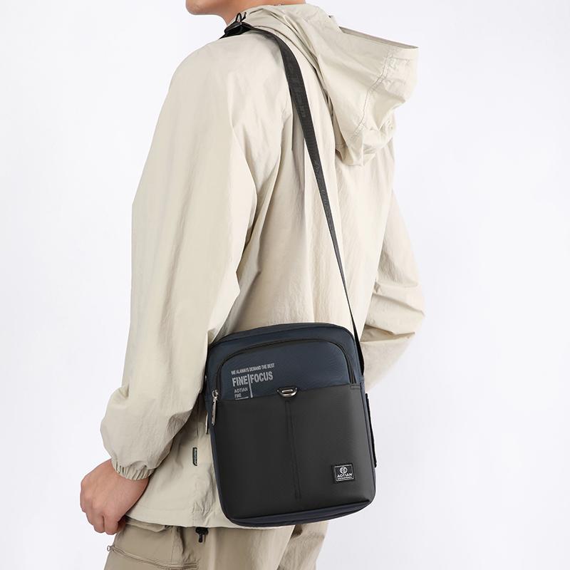 Outdoor Men's Bag Crossbody Bag Oxford Shoulder Bag