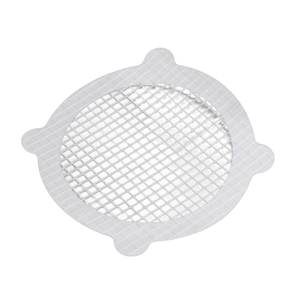 50PCS Floor Drain Stickers Single Use Mesh Hair Catcher for Bathroom Shower Bathtub Kitchen Sink