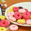 10Pcs Cute Mini Lovely Doughnut Bread Flat Back Resin Cabochons Scrapbooking DIY Jewelry Craft Decoration Accessories