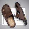 Sommer Herren Leder Hausschuhe Schuhe Große Größe Herren Hausschuh Herren Sandale Hausschuh Leder Zehensandalen Hausschuhe