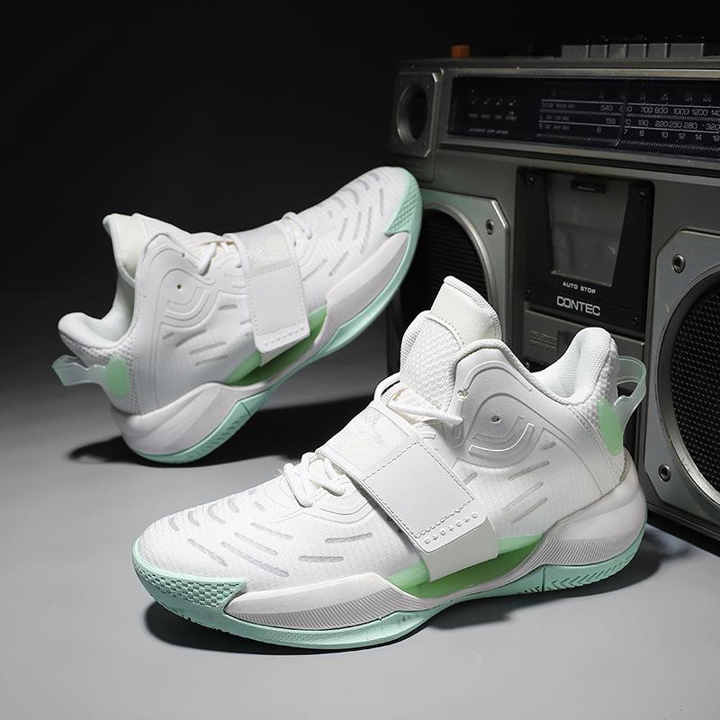 

Friction sound teen luminous actual basketball shoes men s 2025 spring new wear-resistant and non-slip couple sports shoes 45 слоновая кость