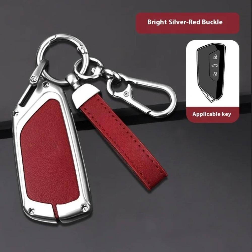 Für Volkswagen VW GTD Magotan Golf 8 MK8 ID.3 ID.4 ID.6 Zubehör Auto TPU Zinklegierung Schlüsseletui Tasche Autoschlüsselanhänger Metallschlüsselhülle