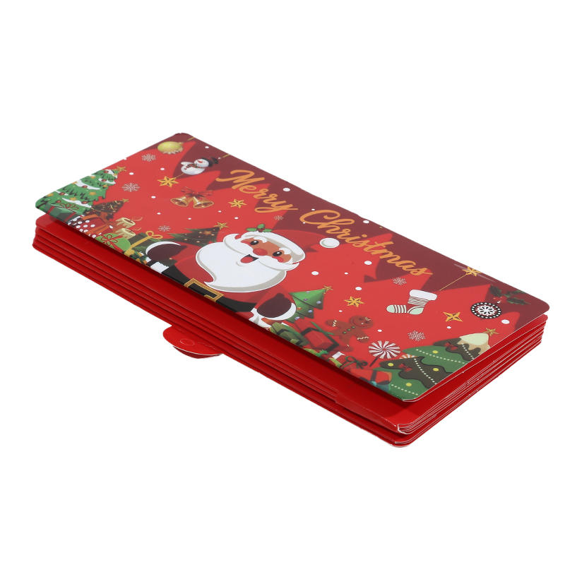 10-Slot Christmas Money Gift Cards Envelope for Cash Gifts Creative Xmas Birthday Party Money Box for Women Men Girl Boy