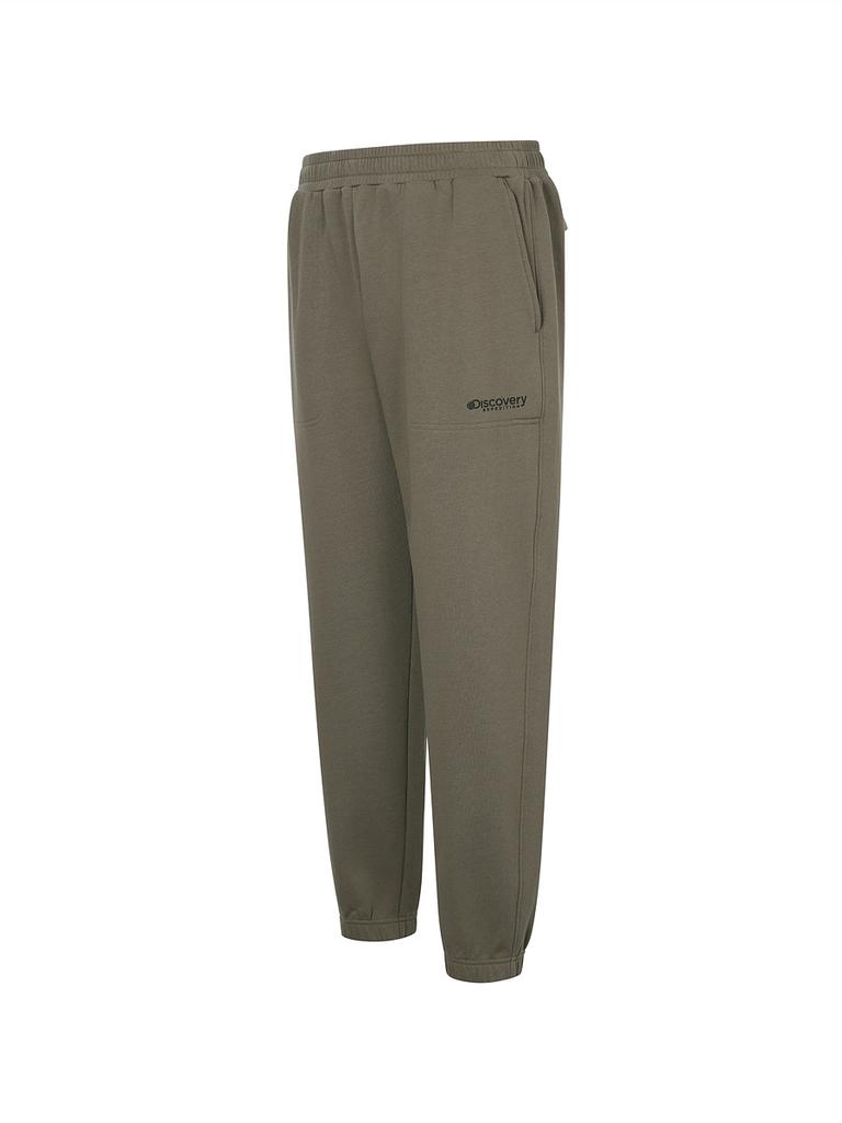 DISCOVERY EXPEDITION Knit Washed Men'S Training Jogger Pants (Brown)
