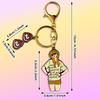 Taylor-Metall-Schlüsselanhänger, Taylor-Serie, Cartoon-Schlüsselanhänger, Anhänger mit Schimmelkette