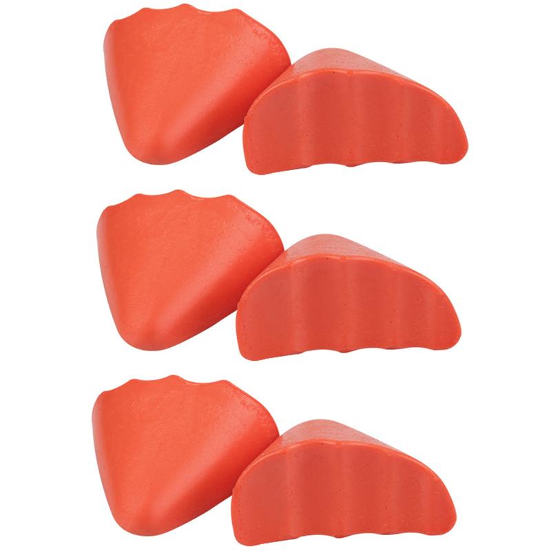 2Pcs/6Pcs New Soft Anti-wear Toe Filled Shoe Insert Toe Plug Insert High Heels Pain Relief Protector Adjustable-size Pads