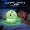 Creative Dinosaur Night Light,Touch-Sensitive Dimmable Bedside Lamp,Timer-Enabled Desk Lamp, Ideal for Home Decor or as a Gift