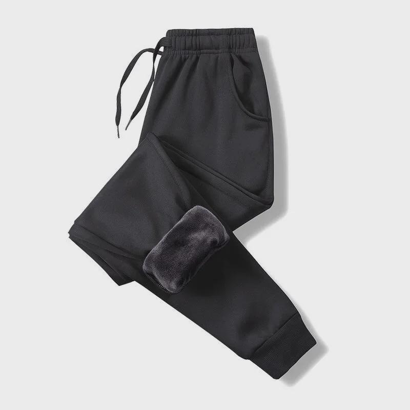 Herbst Herren Plus Samt Slim Korean Casual Pants - Lockere Passform für Teenager