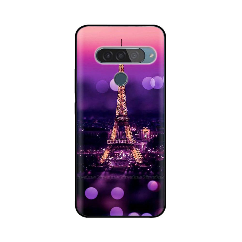 Etui do LG G8S ThinQ Miękkie Silikonowe TPU Pokrowiec na Telefon do LG G8 ThinQ G8X Tylna Klapka G8 thinQ G 8 Zderzak Funda Obudowy