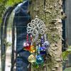 Tree of Life Faux Crystal Suncatcher Decoration Indoor Outdoor Natural