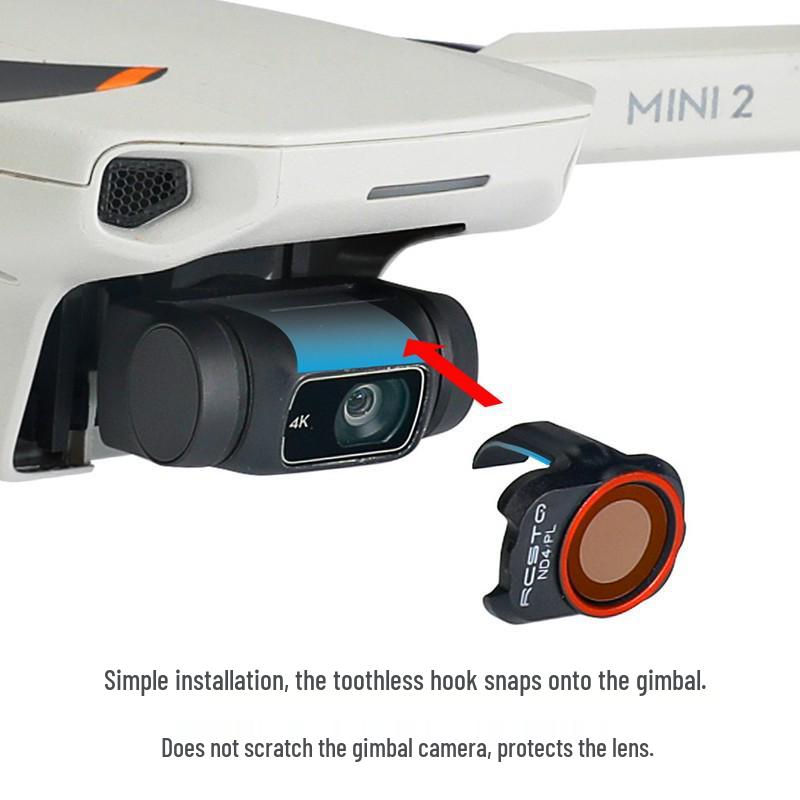 DJI Mavic Mini 1/2/SE/4K Polarizační a ND CPL Sada filtrů (6-dílný)