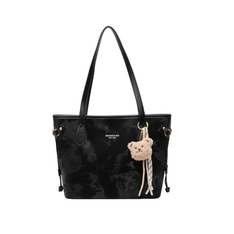 Large-capacity bag women's new summer versatile shoulder bag casual texture commuter tote bag