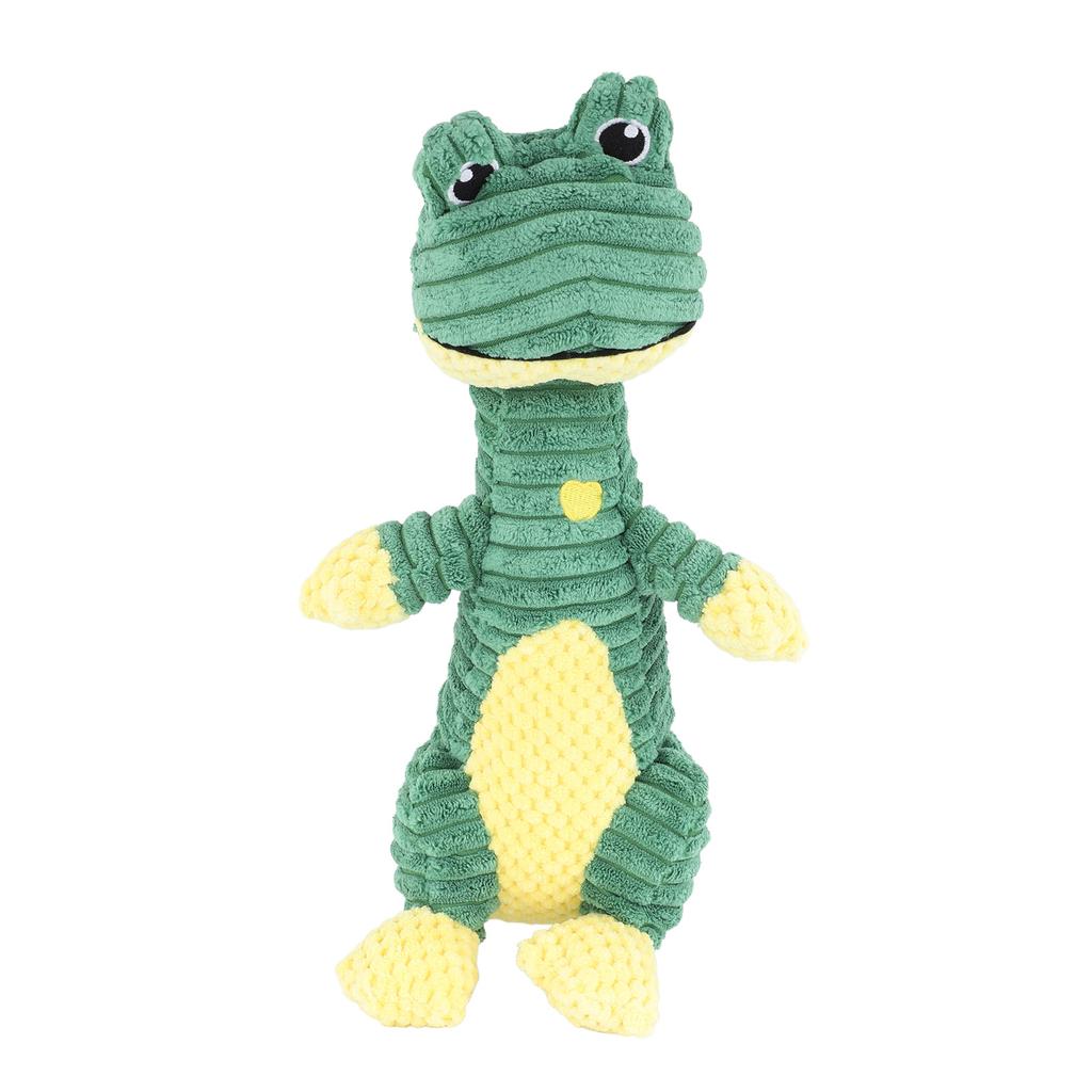 Plush Dog Squeaky Toy Cute Animal Shape Interactive Reduce Boredom Stuffed Dog Chew Toy for Small Medium and Large Dogs