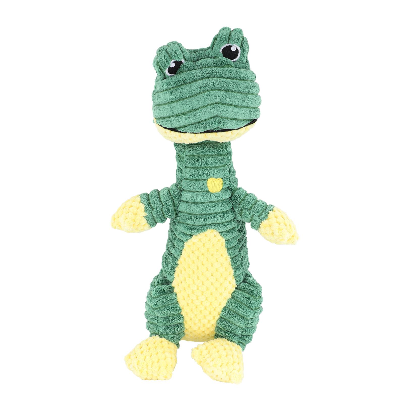 

Плюшевая пищалка для собак, милая форма животного, интерактивная, уменьшает скуку, мягкая жевательная игрушка для собак малых, средних и крупных пород