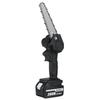 6" Electric Pruning Saw Electric Saw Woodworking Garden Logging 288V 1200W Mini Electric Chain Saw With 2Pcs Lithium Battery