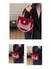 Women's Luxury Red Bridal Handbag - Bridesmaid & Bride Wedding Clutch