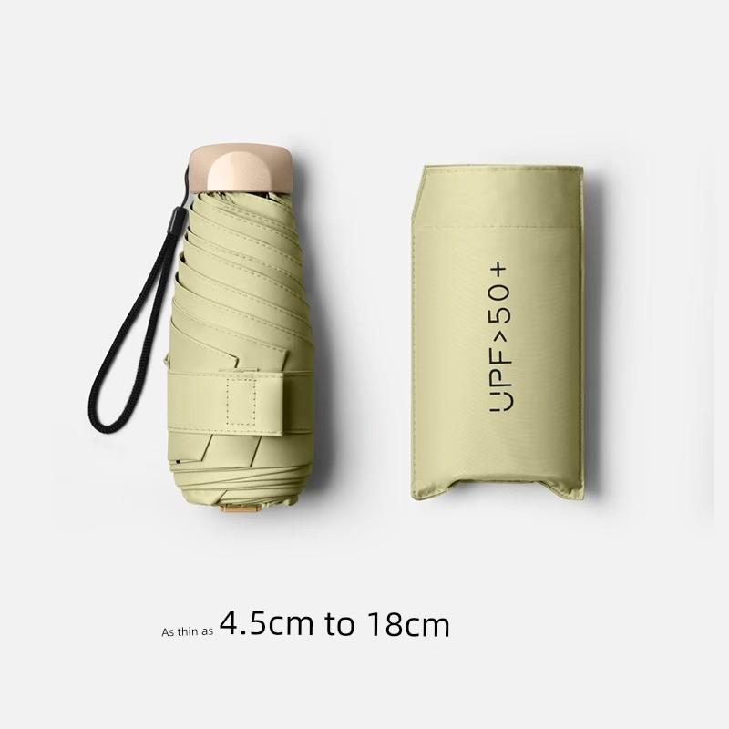Flat 40% off Ultra-Light Sunshade Umbrella with Black Coating for Sun Protection, Compact Sun Umbrella 50% off for Both Sunny and Rainy Weather
