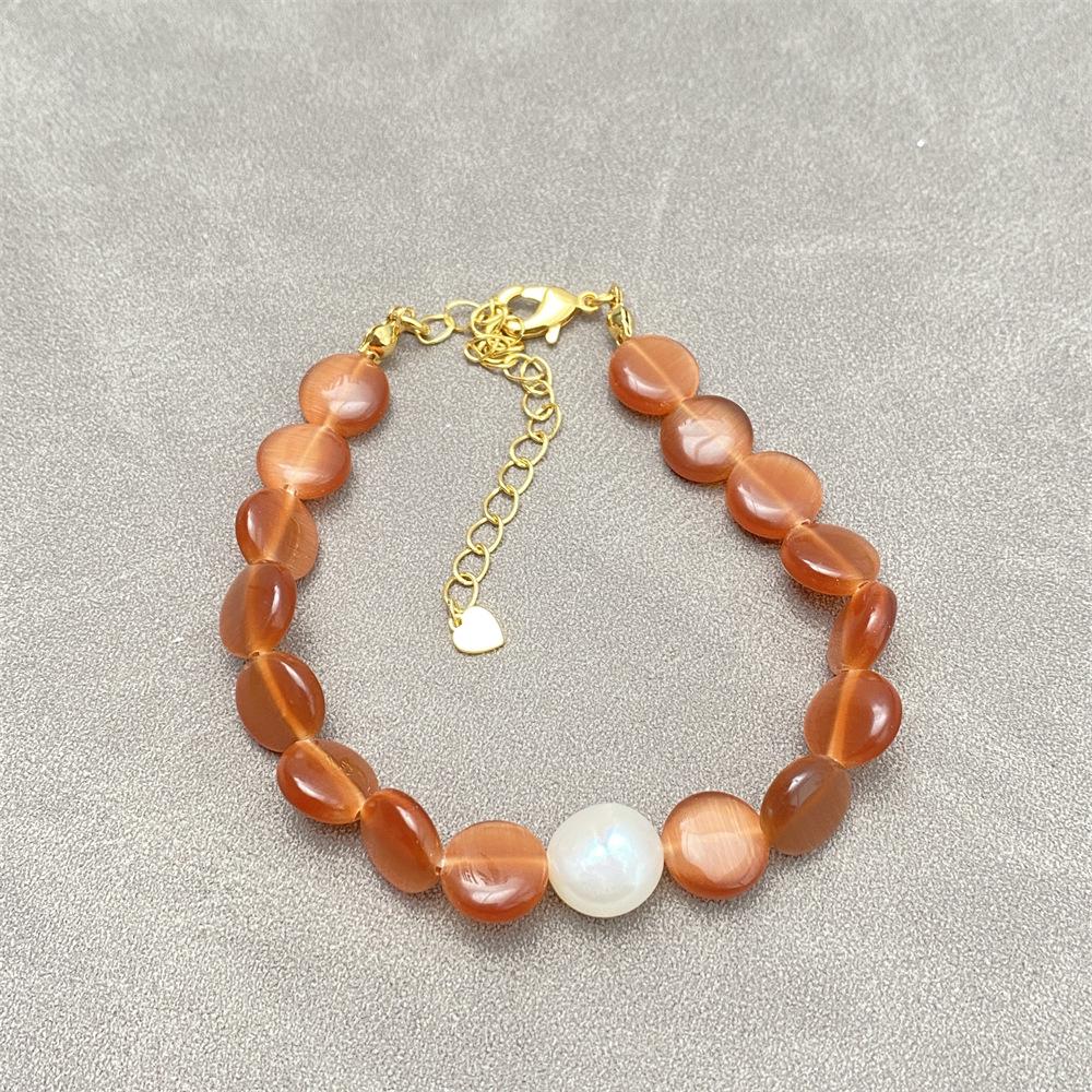 

Комплект колье и браслета из барочного жемчуга - Романтичный французский нишевый дизайн, Коллекция Весна/Лето, Нежный роскошный чокер для женщин