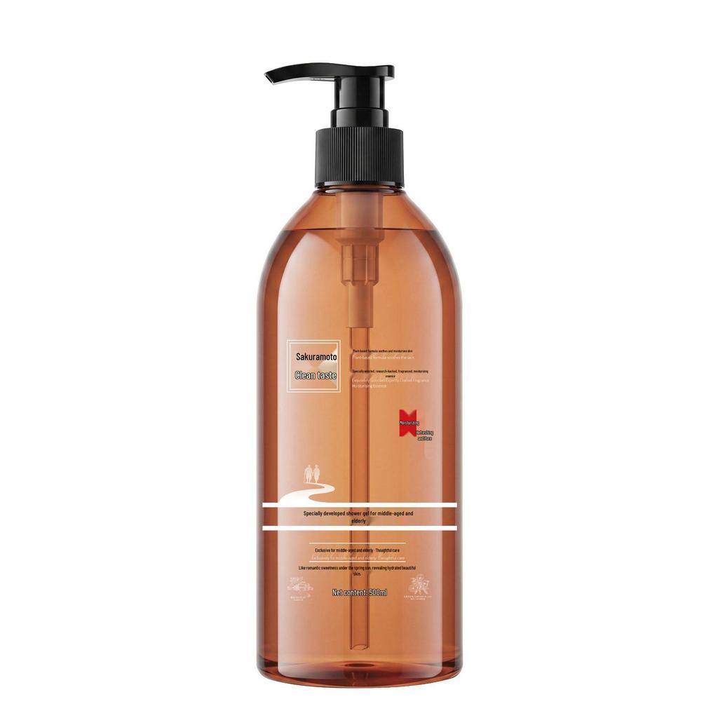 Yingsu Long-Lasting Moisturizing Shower Gel for Middle-Aged and Elderly - Family Size