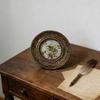 Antique Round Picture Frame Bronze Small Circular Photo Frame For Tabletop And Wall Hanging Farmhouse Home Decors Gift