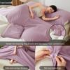 Portable Travel Sleeping Bag & Bed Sheet Set - 3-Piece Duvet Cover for Outdoor and Business Trips