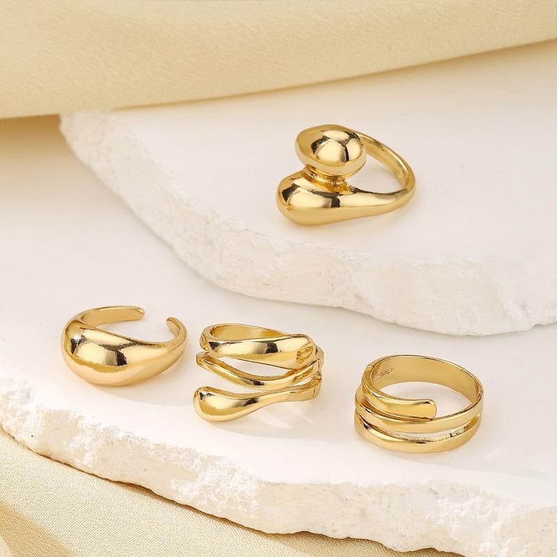 

Hot Sale Fashion Versatile Alloy Ring Women s New Personalized Index Finger Ring Open Ring