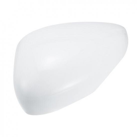 For 2011-2017 Ford Fiesta MK7 Left Side Rearview Mirror Cover Cap Housing White-