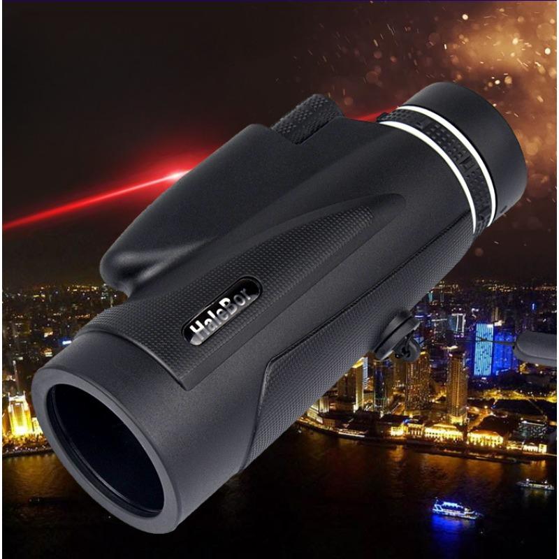 Outdoor Portable Monoculars, 12X50 Cross-border Live Broadcast, Popular Fishing Telescope, High Magnification, High-definition Low-light Night Vision