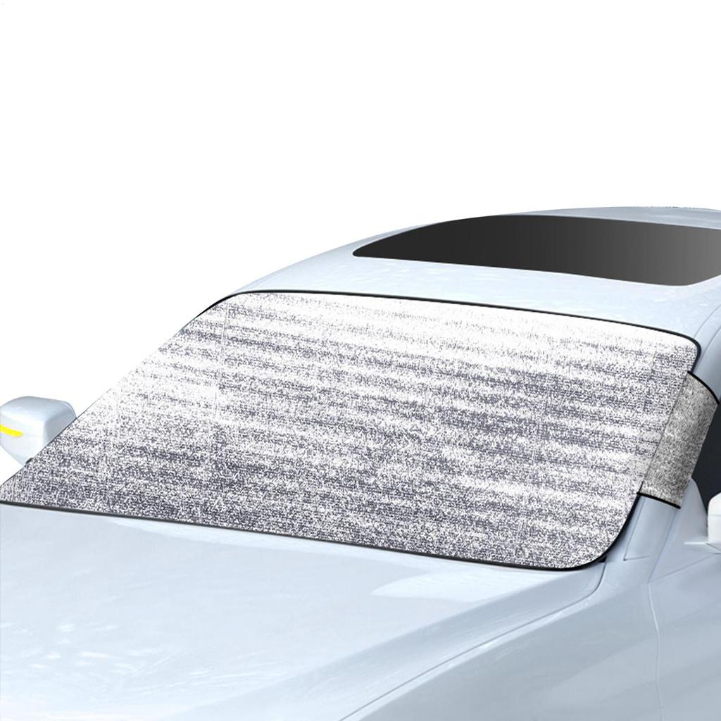 Car Snow Windshield Cover Front Car Window Ice Protection All Weather Vehicle Exterior Anti-Freeze Sun Shade Protector 150x70cm