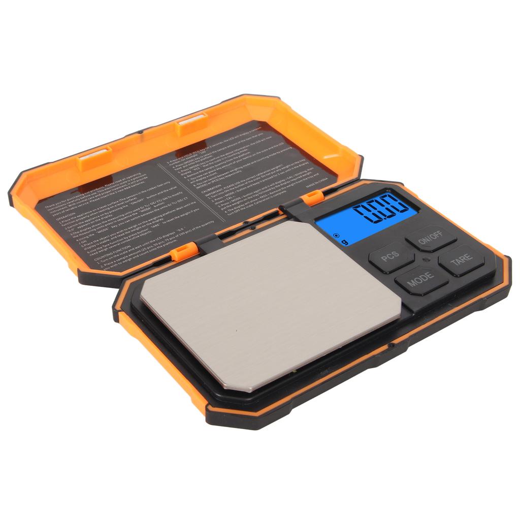 Gram Scale 500g 0.01g 5 Unit Modes Multifunctional Digital Jewelry Scale with LCD Backlit Display fo