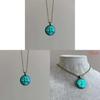 Moon Face Necklace With Geometric Pendant For Astronomy Lovers And Giftgiving