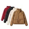 New short thickened down  clothes for women's small casual loose  clothes jacket winter