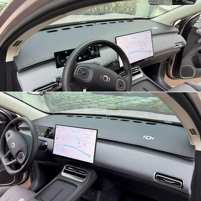 Changan Qiyuan Q05 Leather Dashboard Mat: Sun Protection, Dustproof, Anti-Glare