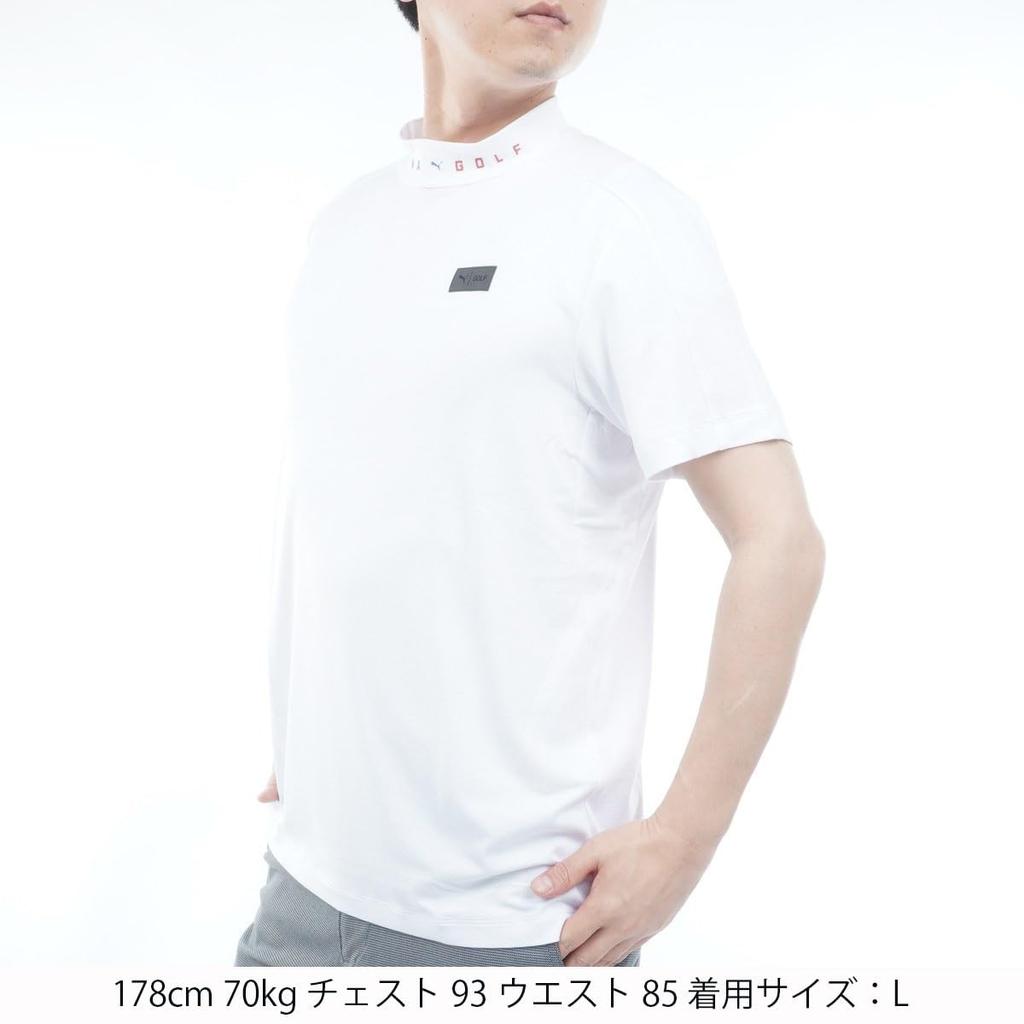 Golf PB Simple Mock Neck [Puma] S/S (Short Sleeve) _63796303_White Glow_M
