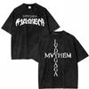 T-shirt in Cotone Stampata Anime Stile Streetwear da Uomo Pokémon 2026 Estate alla Moda Abbigliamento Casual