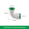 Quick Connect PPR Ball Valve PVC Elbow Tee, No Hot Melt, 4 Points/40 PE Water Pipe Fittings.