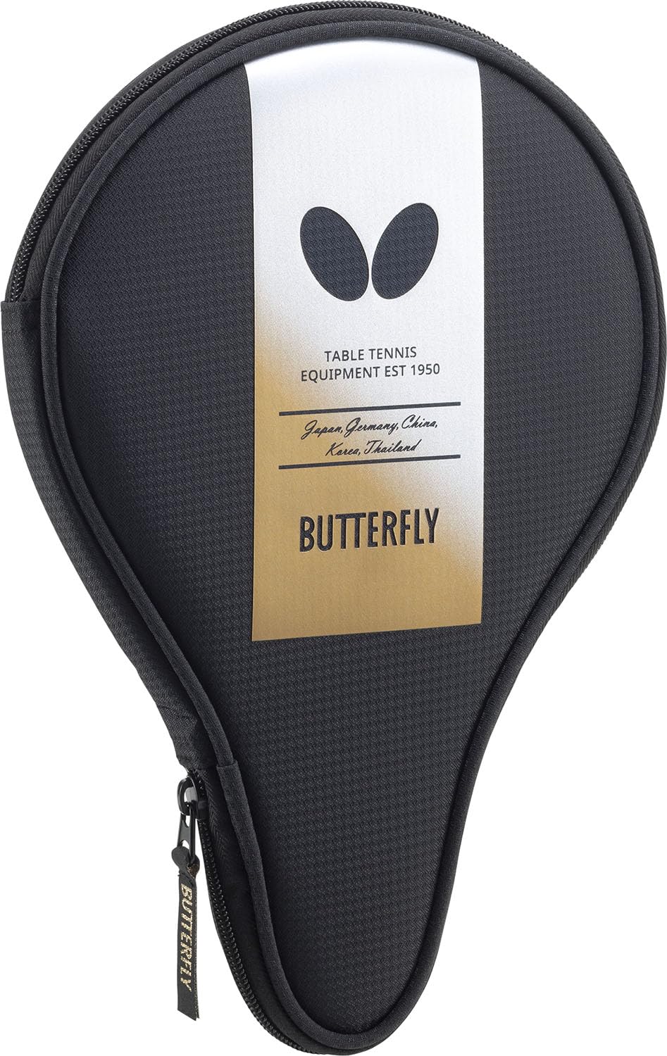 Настольная ракетка для настольного тенниса Butterfly YT Full Holds с одним серебряным чехлом, Чехол, Ракетка, 63410,