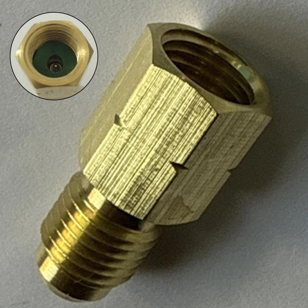 Quick Couplers R32 R454B Refrigerant Brass Adapter Mini Quick Coupler Adapter