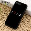 Krajews Love Techno Music Quotes Phone Case Cover For iPhone 17 Air 16 15 14 plus 12 13 pro max coque Fundas