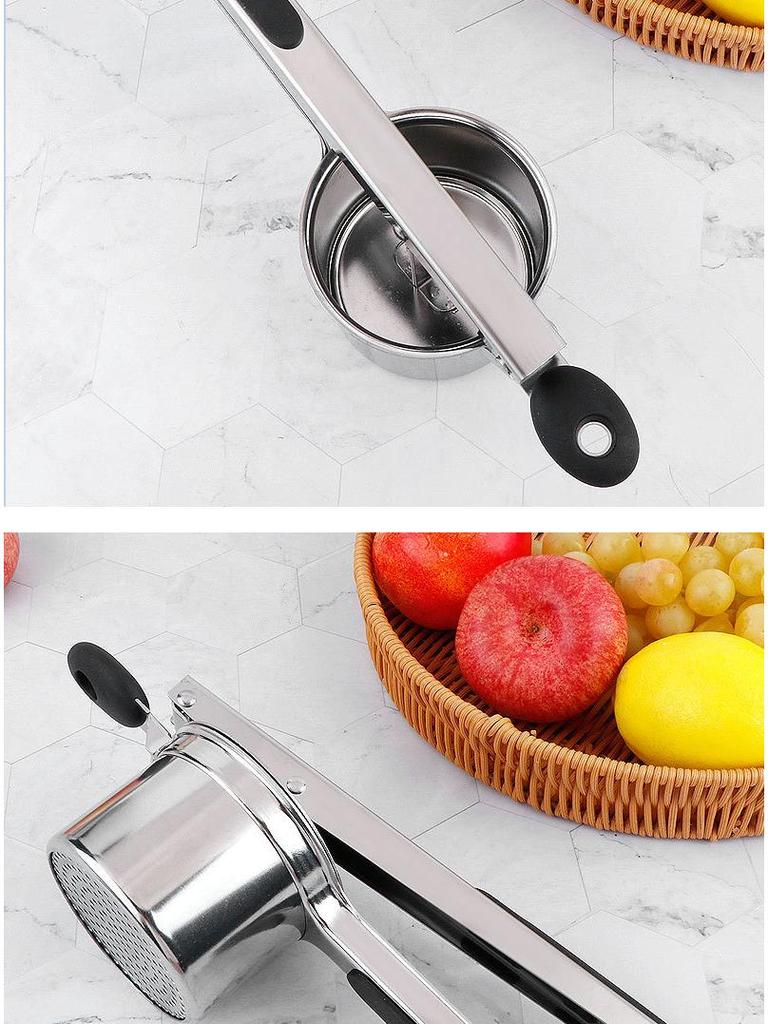 Stainless Steel Manual Potato Masher and Crusher