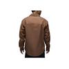 Jordan Essentials FW24 Button-Down Logo Comfortable Solid Color Fashion Versatile Long Sleeve Shirt Men Shirts Brown FV7446-223