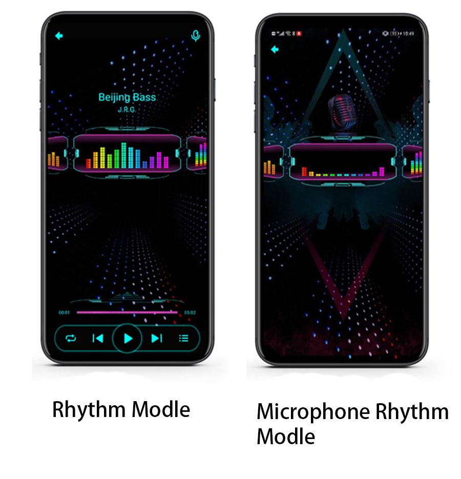 Electronic DIY Magic Bluetooth LED Glasses Shining USB Charge Eyewears