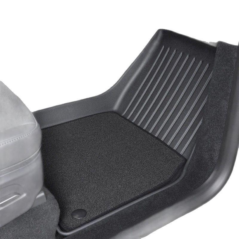 Custom TPE Full Surround Foot Pads for Tesla Model Y - Complete Interior Modification Accessories Set