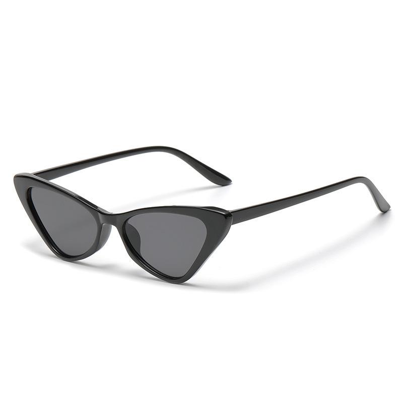 2023 New Cat Eye Small Frame Sunglasses Unisex UV Protection Fashion Trendy Vintage European American Style Outdoor Sun Glasses Shades